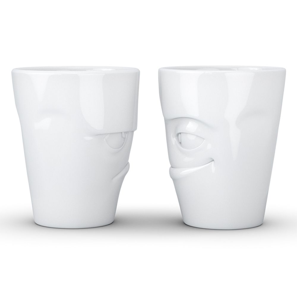 Набор кружек Grumpy & Impish, 350 мл, белый, 2 шт.