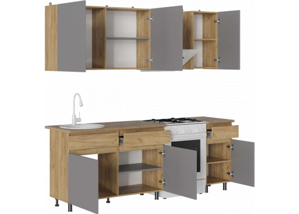 КВИК-СТЕП Кухня 1,6 м