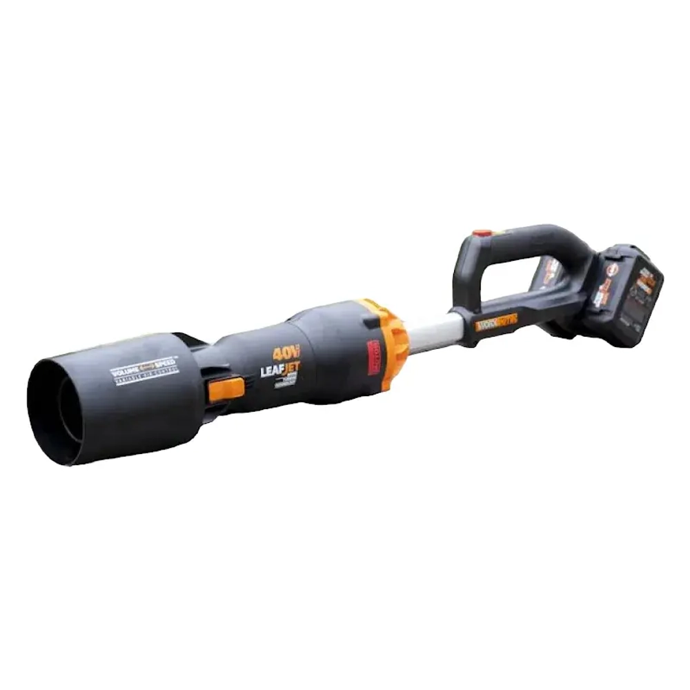 WORX WG585E 40В аккумуляторная воздуходувка (2 x 4 Ач, ЗУ) 63 м/с