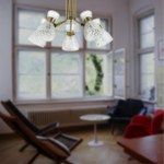 3704/5C LN Люстра E14 5*40Вт IP20 COMFI