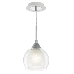 Citilux Буги CL157111 Подвесной светильник Белый Хром