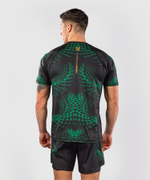 Футболка спортивная Venum Matupa Black/Green/Gold