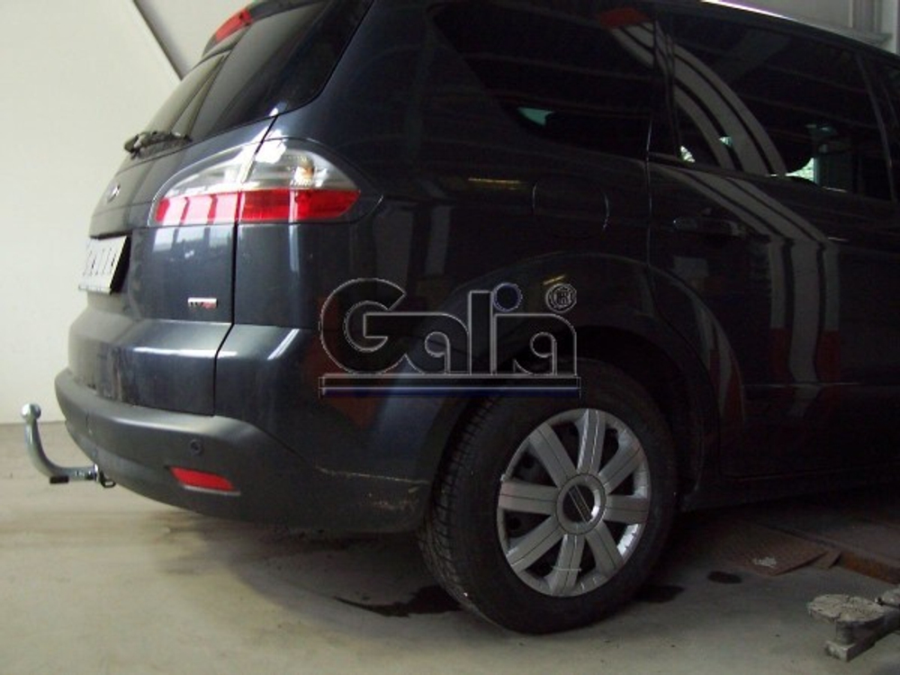 Фаркоп оцинкованный Galia F114C для Ford Galaxy 2006-2015, Ford S-MAX 2006-2015(паспорт и сертификат в комплекте)(без электрики)