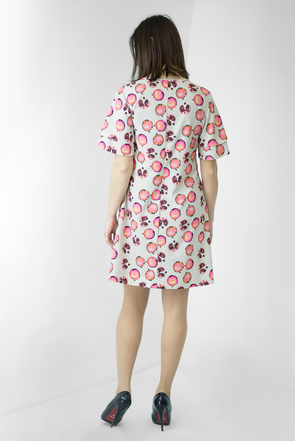 Летнее платье 2184ЮП, гранат #176Гв052184ЮП