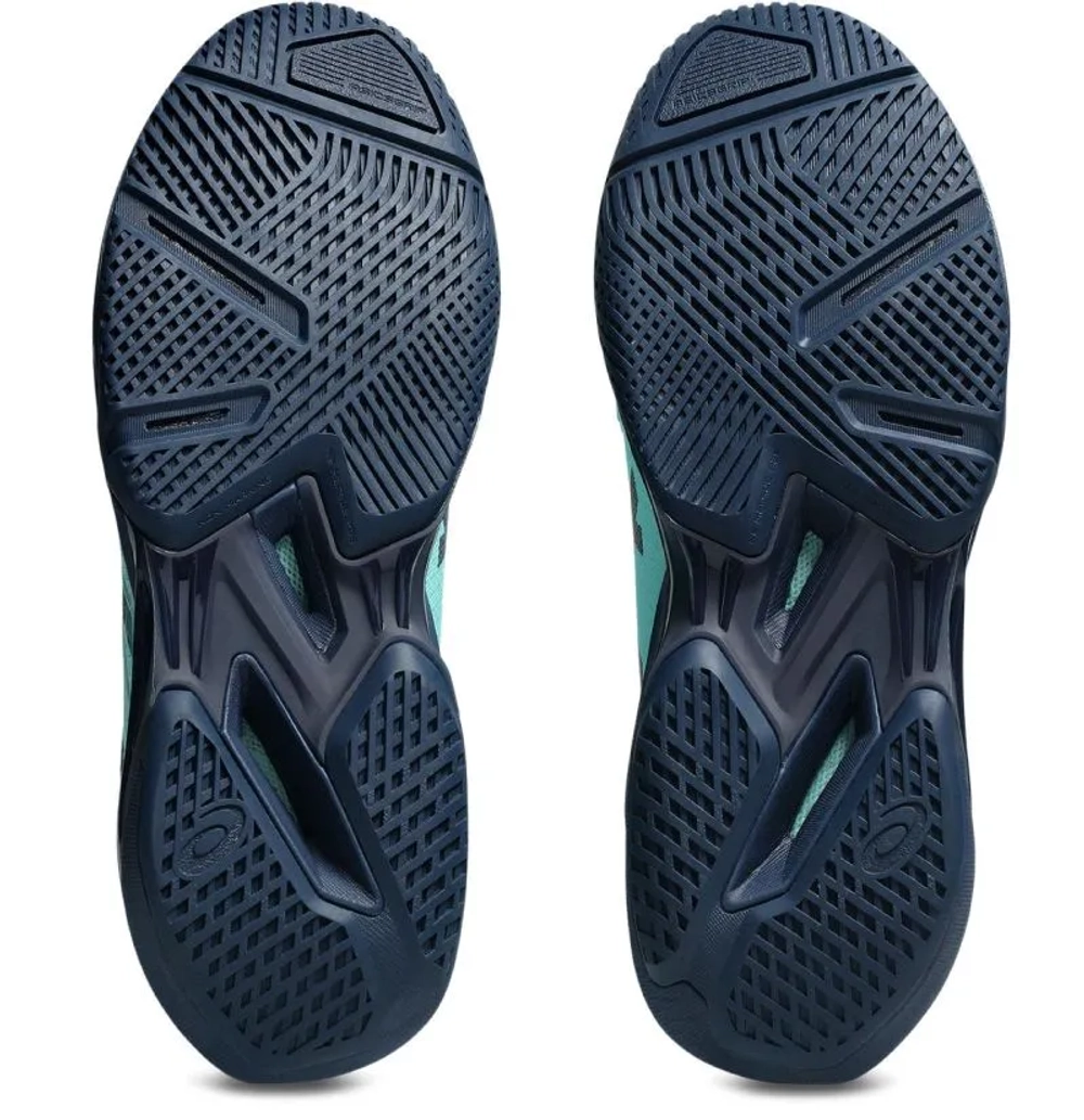 Мужские кроссовки теннисные Asics Solution Speed FF 4 - illuminate mint/night sky