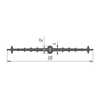 Гидрошпонка EPDM Гидроконтур ЦДР-135К15