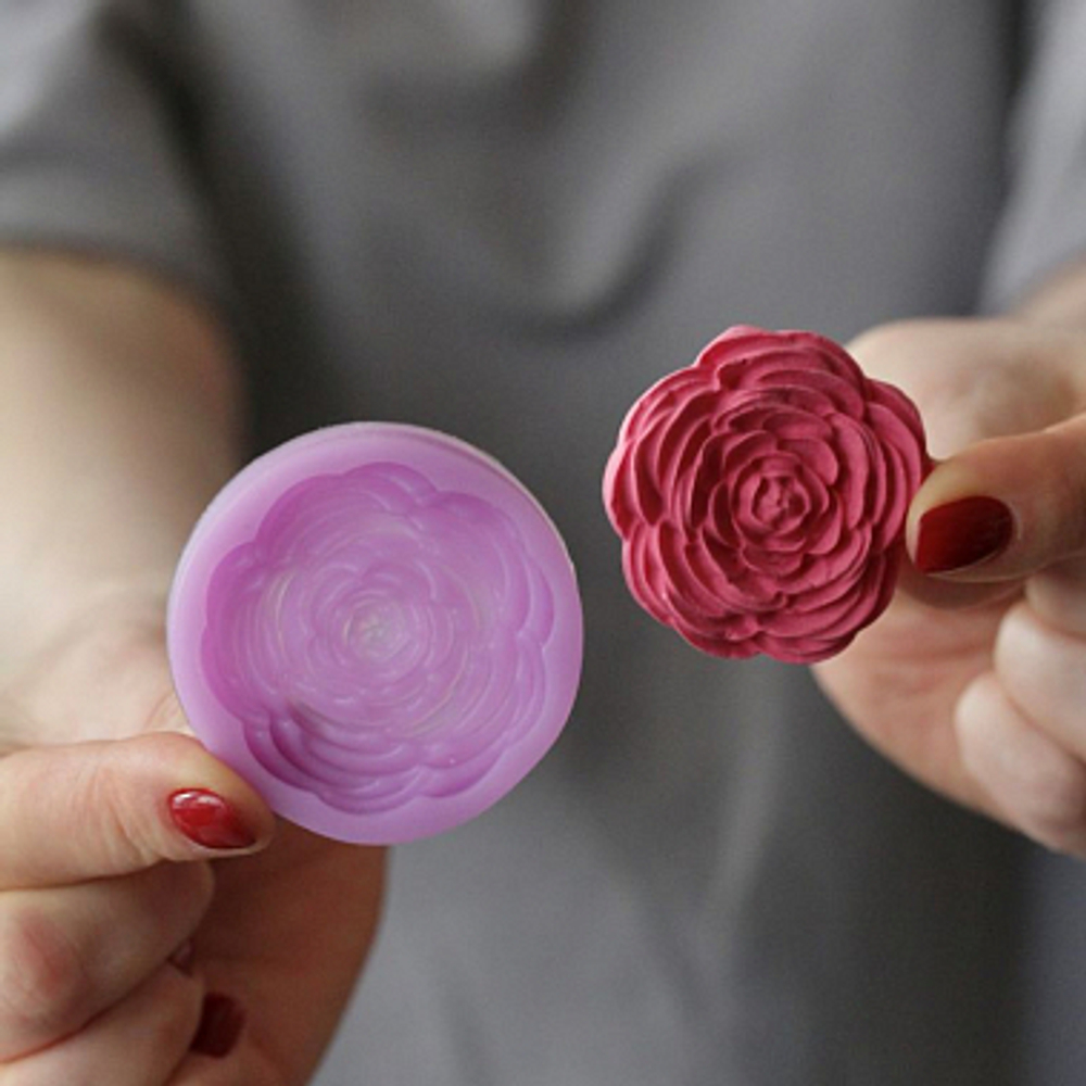 Молд силиконовый  «Махровая роза»