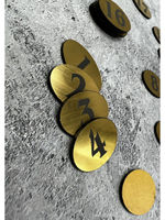 Нумерация гардеробная 1-100