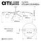 Потолочная люстра Citilux Fisher CL218193