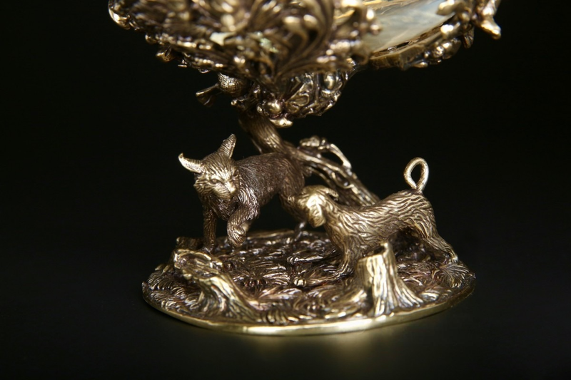 Бокал для коньяка "Охота Элит" Рысь