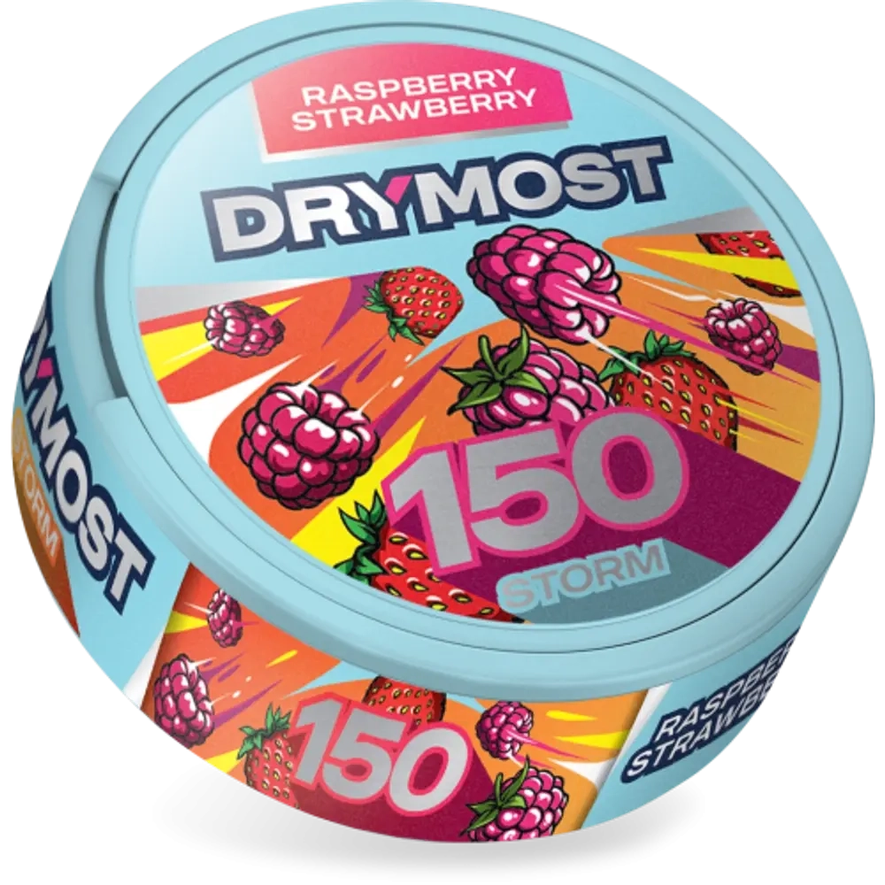 DRYMOST RASPBERRY STRAWBERRY (150 МГ) - МАЛИНА, КЛУБНИКА