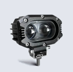 20W Б. Желтый / Светодиодная фара с линзой, двух режимная, белый + желтый, серия: Аврора, TG (за 1 шт.)