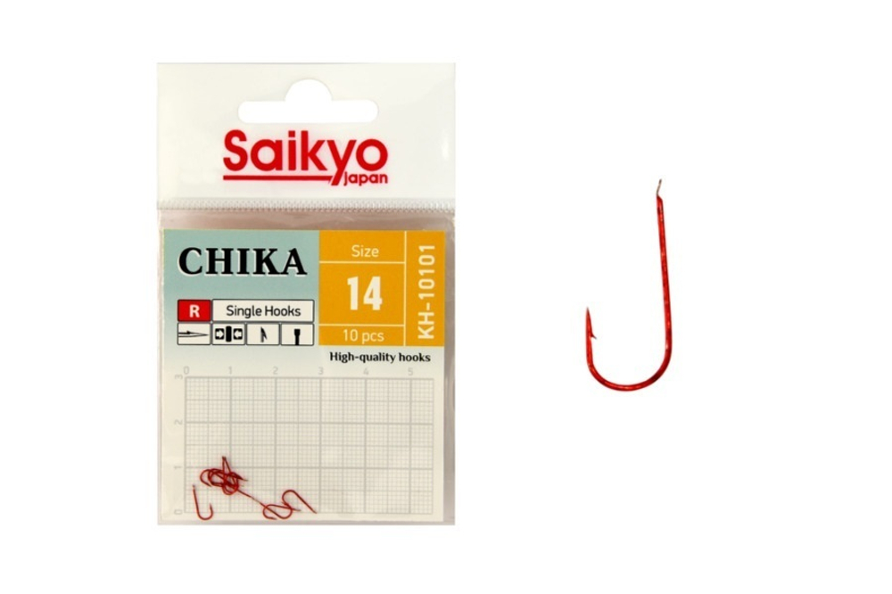 Крючки для рыбалки Saikyo KH-10101 R CHIKA