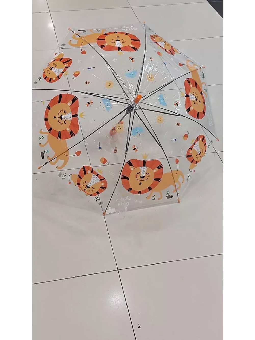 Зонт детский складной трость.