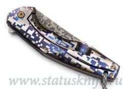 Нож CKF CUSTOM ELF (S35VN, титан-карбон, подшипники)фотография - 9