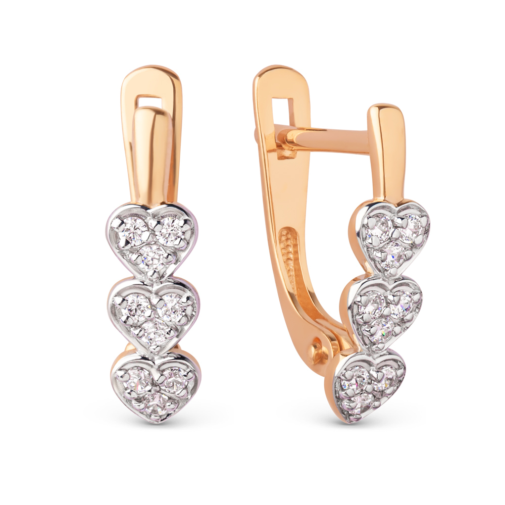 Серьги из золота 585 пробы