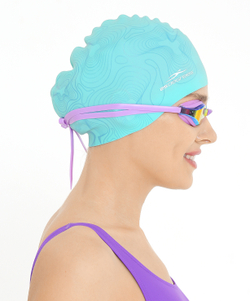 Шапочка для плавания Dream Aquamarine, силикон
