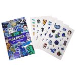 Набор наклеек "Стикерпак", ассорти, 8 листов, 200 наклеек, 110х175 мм, ПП