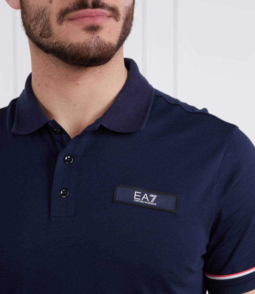 Поло EA7 - темно-синий(3RPF02 PJM9Z)