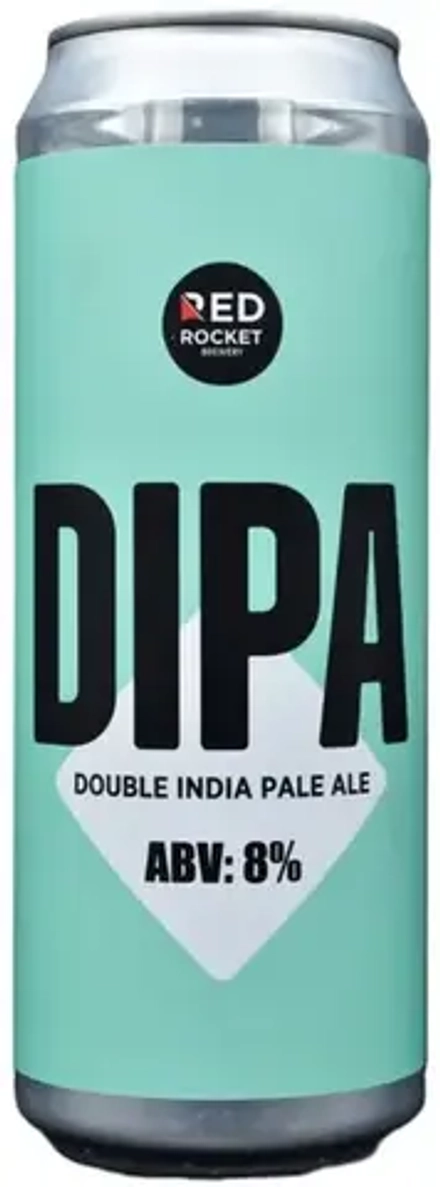 Пиво Рэд Рокет ДИПА / Red Rocket DIPA 0.45 - банка