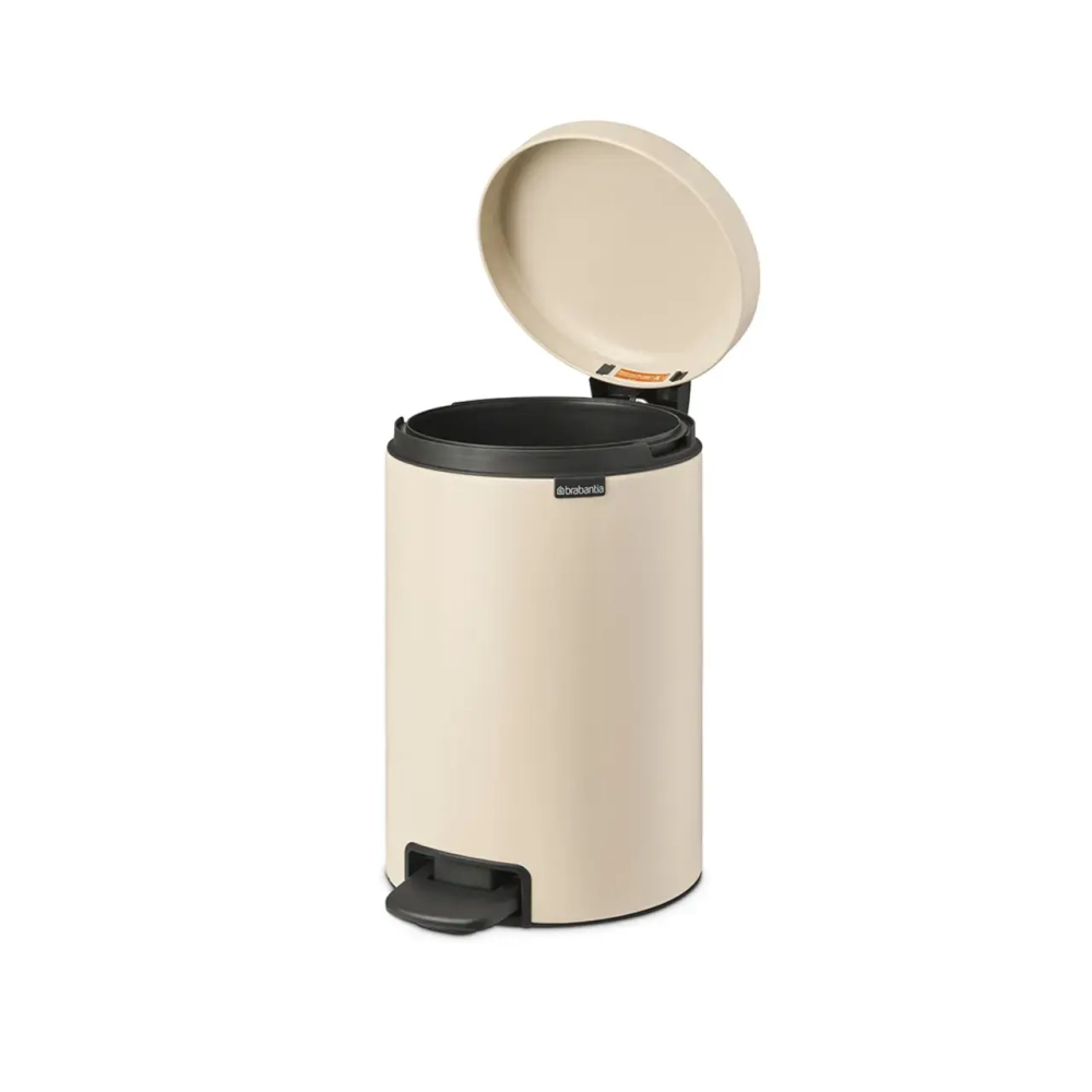 Brabantia Контейнер для мусора NewIcon 12л, мягкий бежевый