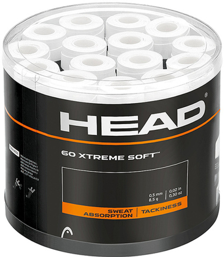 Намотки теннисные Head Xtremesoft white 60P