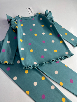 Горошек - двойка для девочек 2 600 тг./шт. (оптом - цена за 5 размеров)