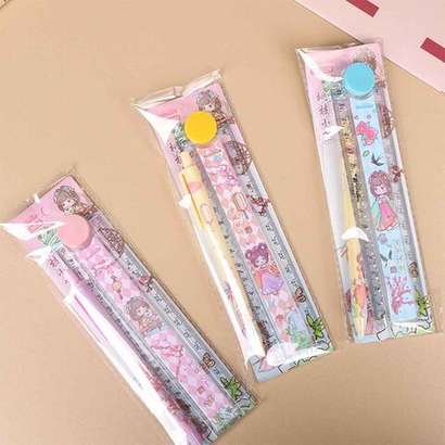 Линейка складная + ручка