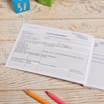 4451577 Медицинская карта в мягкой обложке "Любимая малышка" , 80 листов