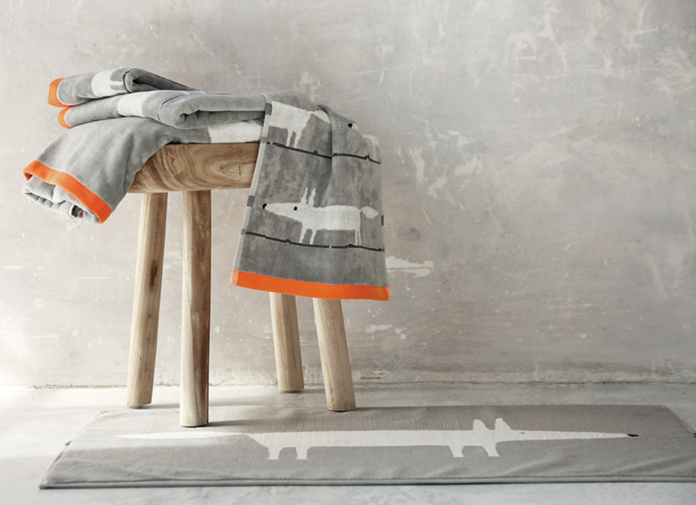 Коврик для ванной 50х90 Blanc des Vosges Mr Fox Perle