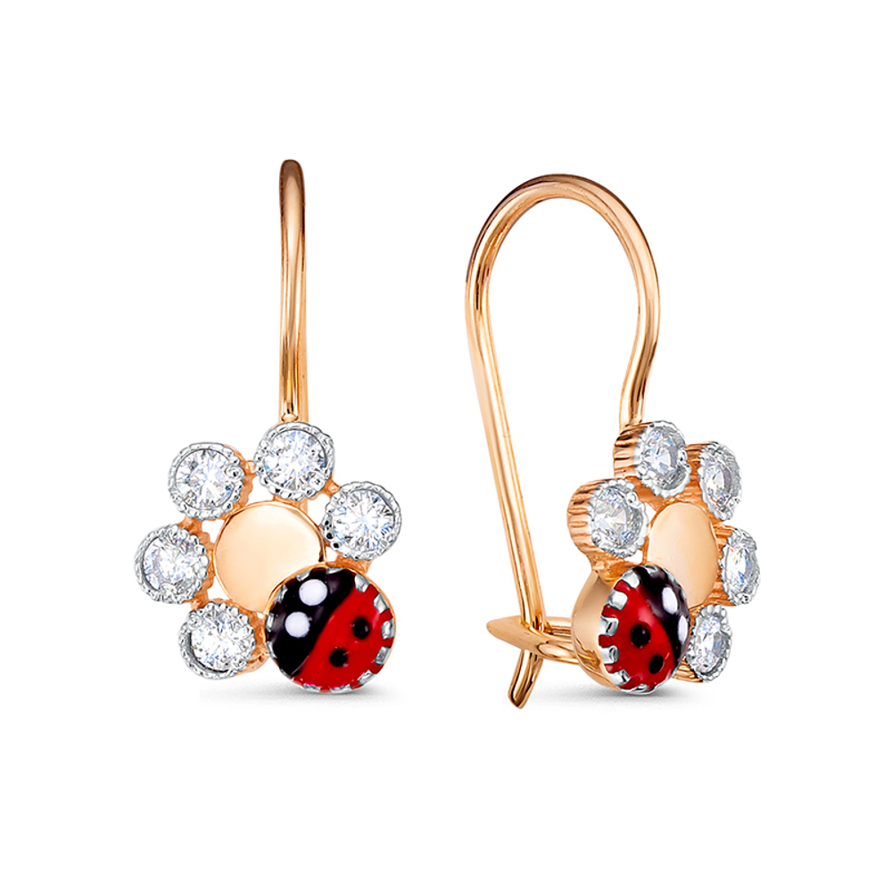 Серьги из золота 585 пробы