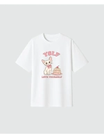 Футболка с принтом COQUETTE CAT