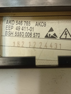 S1WTF3002A кт14 Электронный модуль для стиральных машин Bosch Siemens 267883 б/у