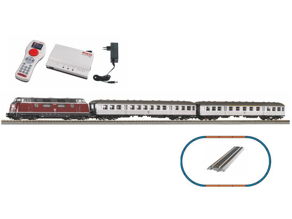 SmartControl WLAN Стартовый набор Тепловоз DB и 2 пассажирских вагона, IV эпоха