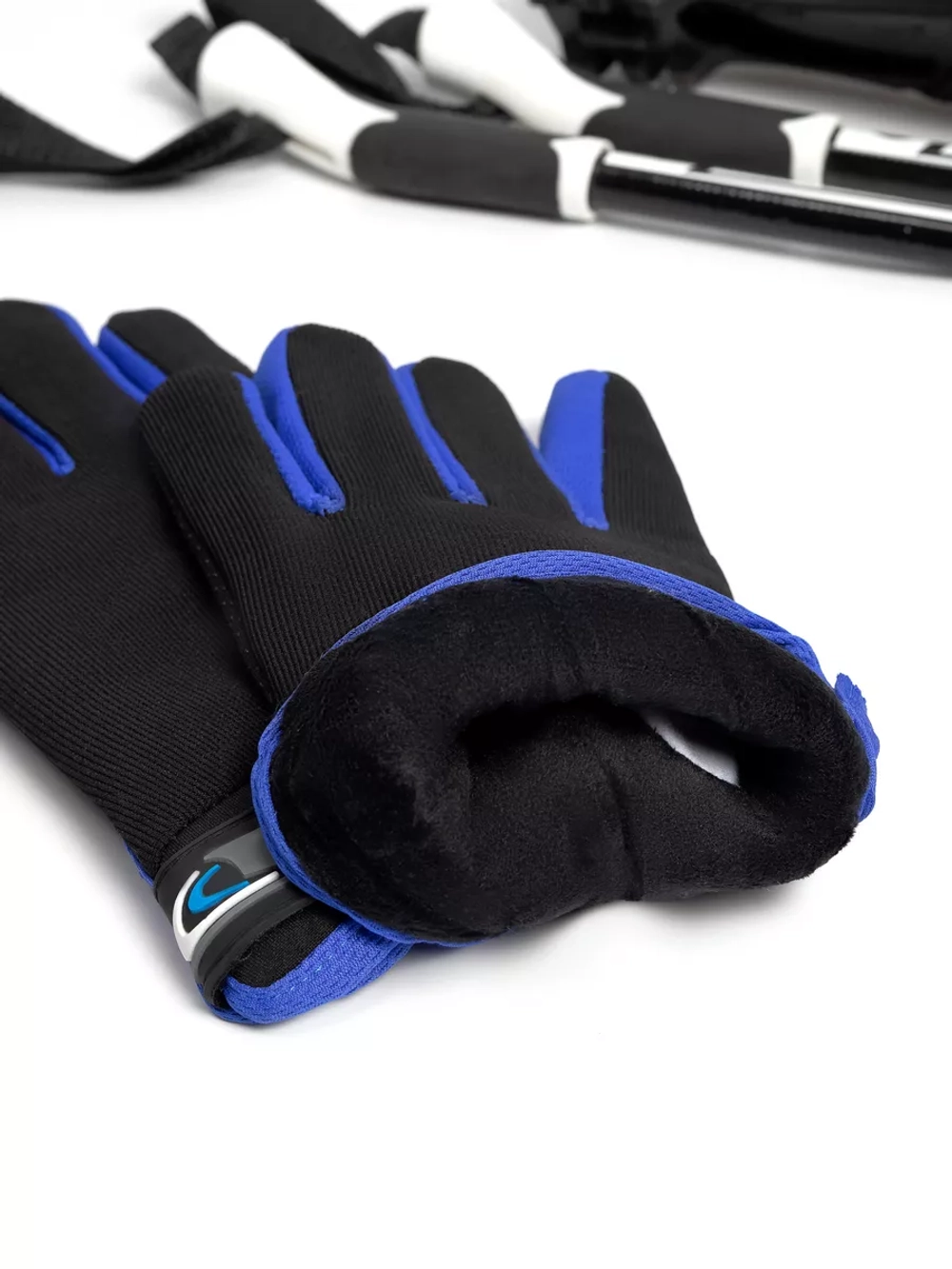 Перчатки зимние горнолыжные болоневые флисовые