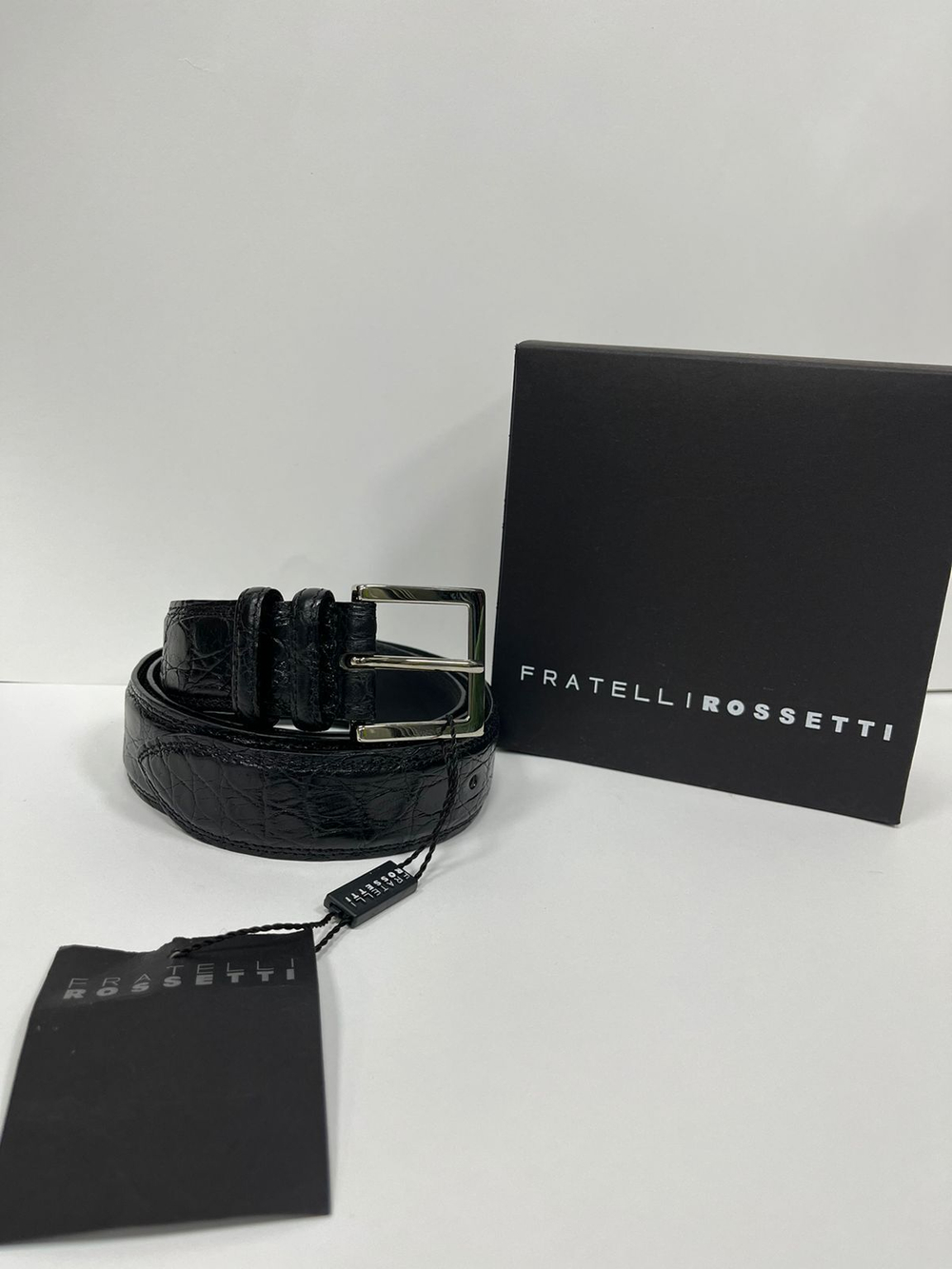 FRATELLI ROSSETTI ремень - чёрный