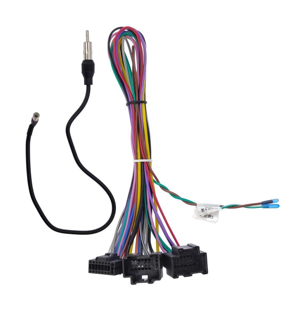 Комплект рамки с разъёмами 9" Chevrolet Aveo t250/t255, Epica, Captiva, 2005-2012, Ravon Nexia R3 2015-2020 - Car-Smart 020