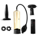 Gopaldas "Men's Kit" мужской вибро-набор (черный) (Цвет: черный)