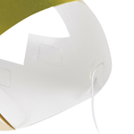 Корона фольг малая золотая 6шт