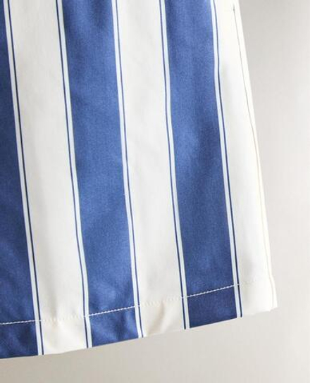ZARA HOME ПЛАВКИ-БЕРМУДЫ В ПОЛОСКУ, СИНИЙ