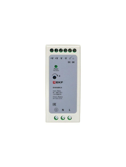 Блок питания на DIN-рейку 60Вт 220В AC/24В DC постоянного тока EKF DR-M-60W-24