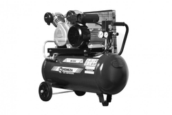 Компрессор поршневой 50.LB24A REMEZA (Белоруссия): 360 л/мин., 10 бар, ресивер 50 л., 2,2 кВт, 220В, габариты без упак. 820х440х750 мм, 74 кг.