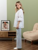 Блузка Милица-1 Виотекс БЕЛЫЙ -3