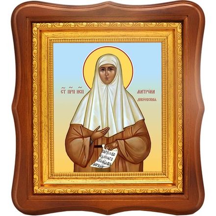 Матрона Власова Дивеевская исповедница. Икона на холсте.
