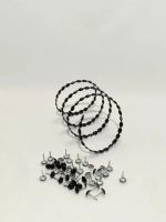 Гвоздевая лента для мебели "Черная" молдинги для мебели