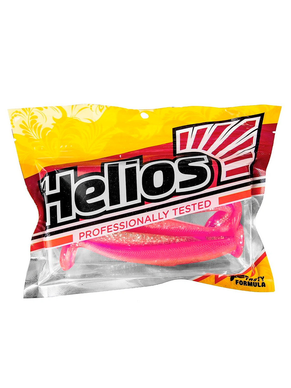 Виброхвост Helios Trofey 5.5"/14см Red Lemon 4шт. (HS-25-050)