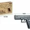 Пистолет металлический Glock Airsoft Gun C7 C.7 С7
