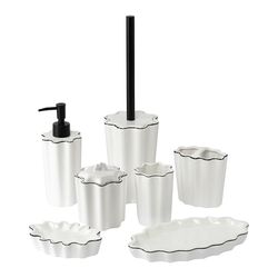 Подставка для ванных принадлежностей Camellia, белая