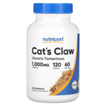 Nutricost, Кошачий коготь, 120 капсул (500 мг на капсулу)