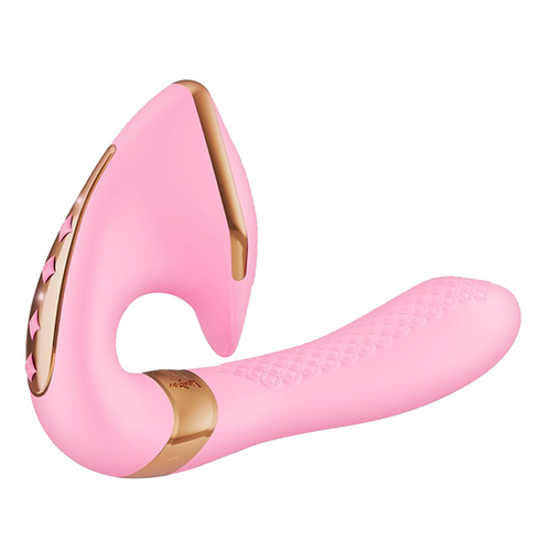Розовый вибростимулятор 17см Shunga SOYO SH-SOYO-402